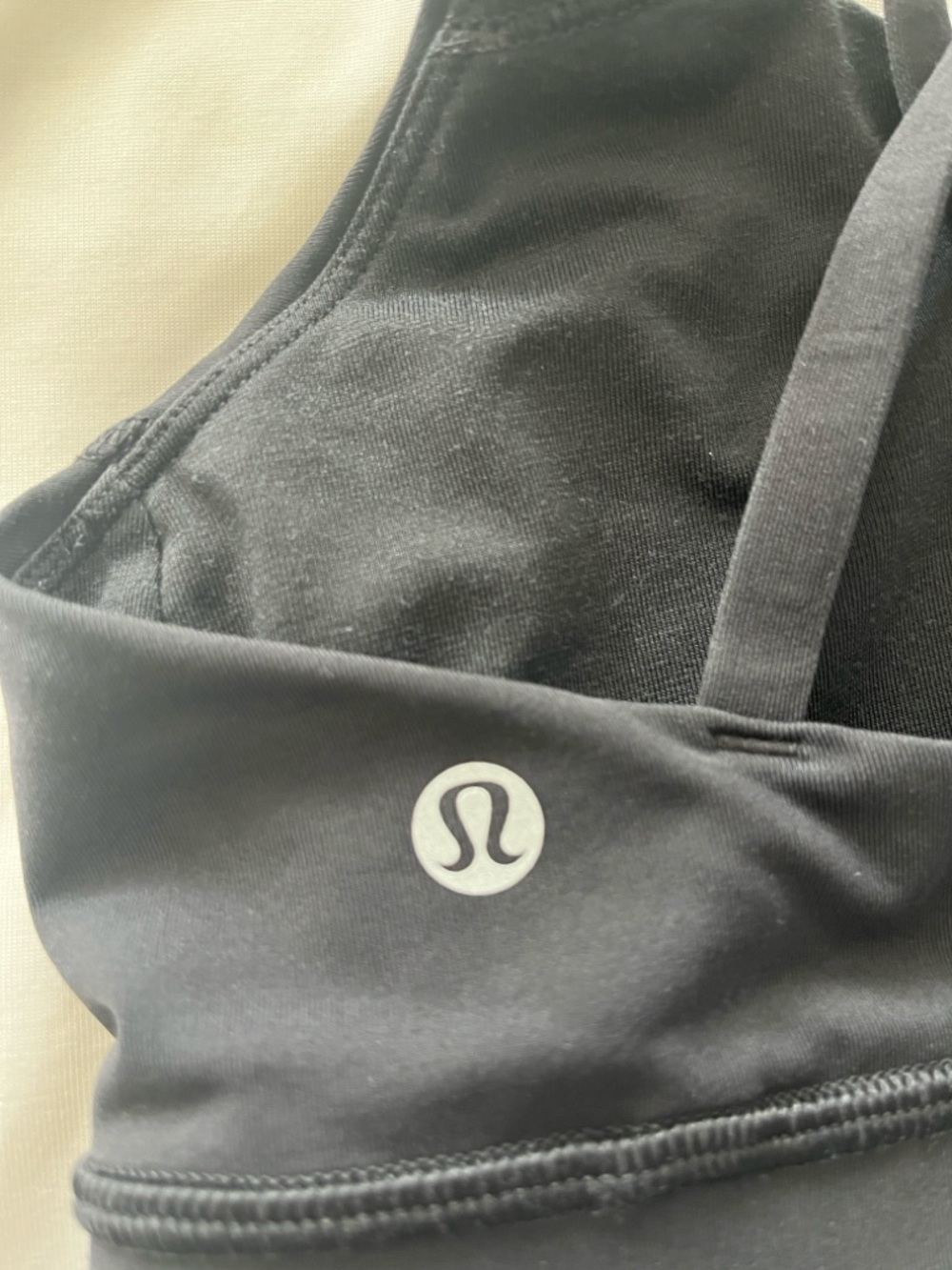 Lululemon Black Athletic Sports Bra